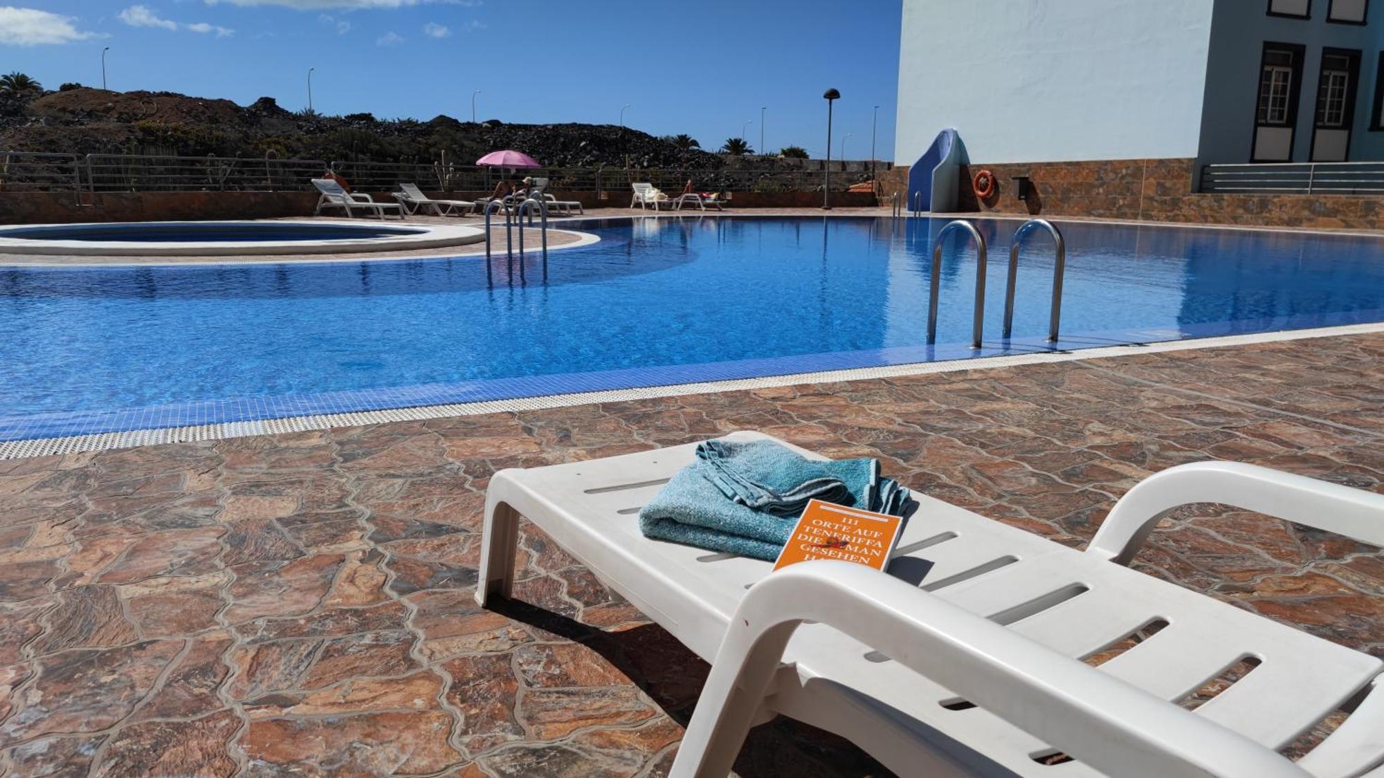 Huebsche Ferienwohnung Mit 2 Schlafzimmern, Pool Und Wlan, Strandnaehe Callao Salvaje Exterior foto
