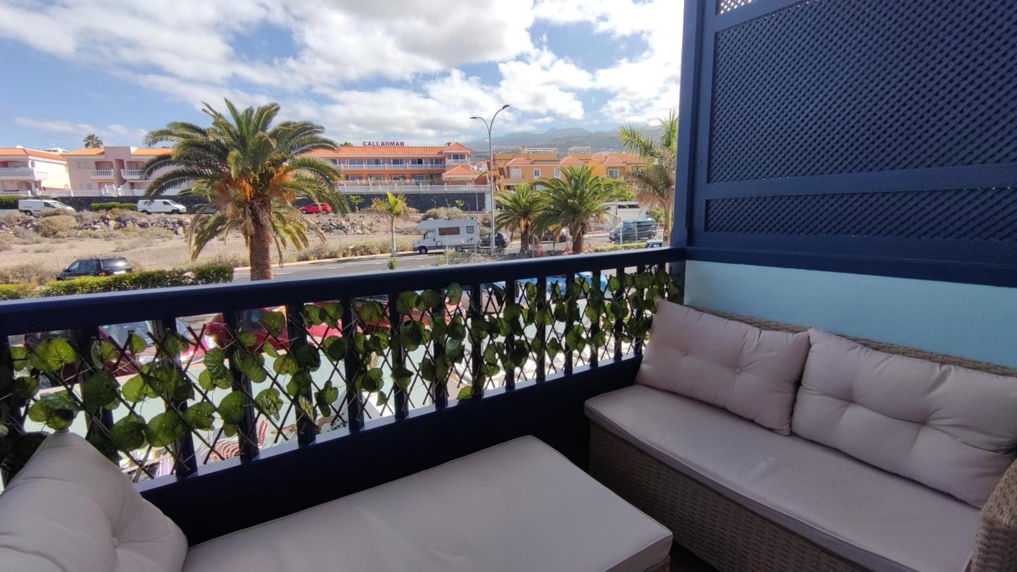 Huebsche Ferienwohnung Mit 2 Schlafzimmern, Pool Und Wlan, Strandnaehe Callao Salvaje Exterior foto